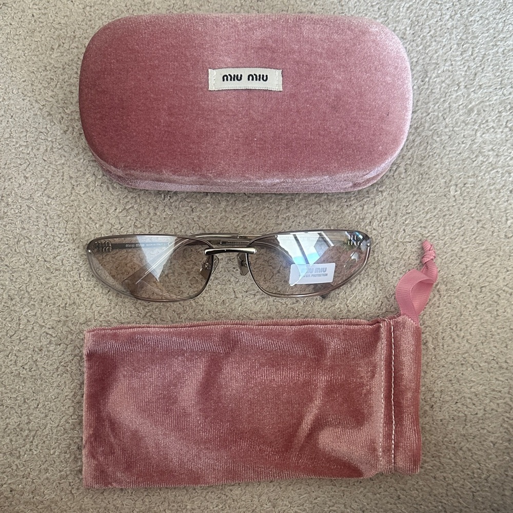 Miu Miu sunglasses with case
